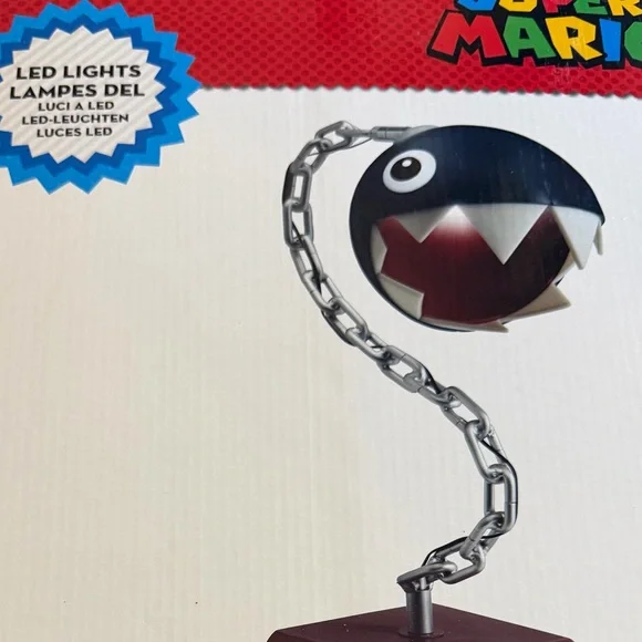 Super Mario Chain Chomp LED Lamp - Picture 4 of 7